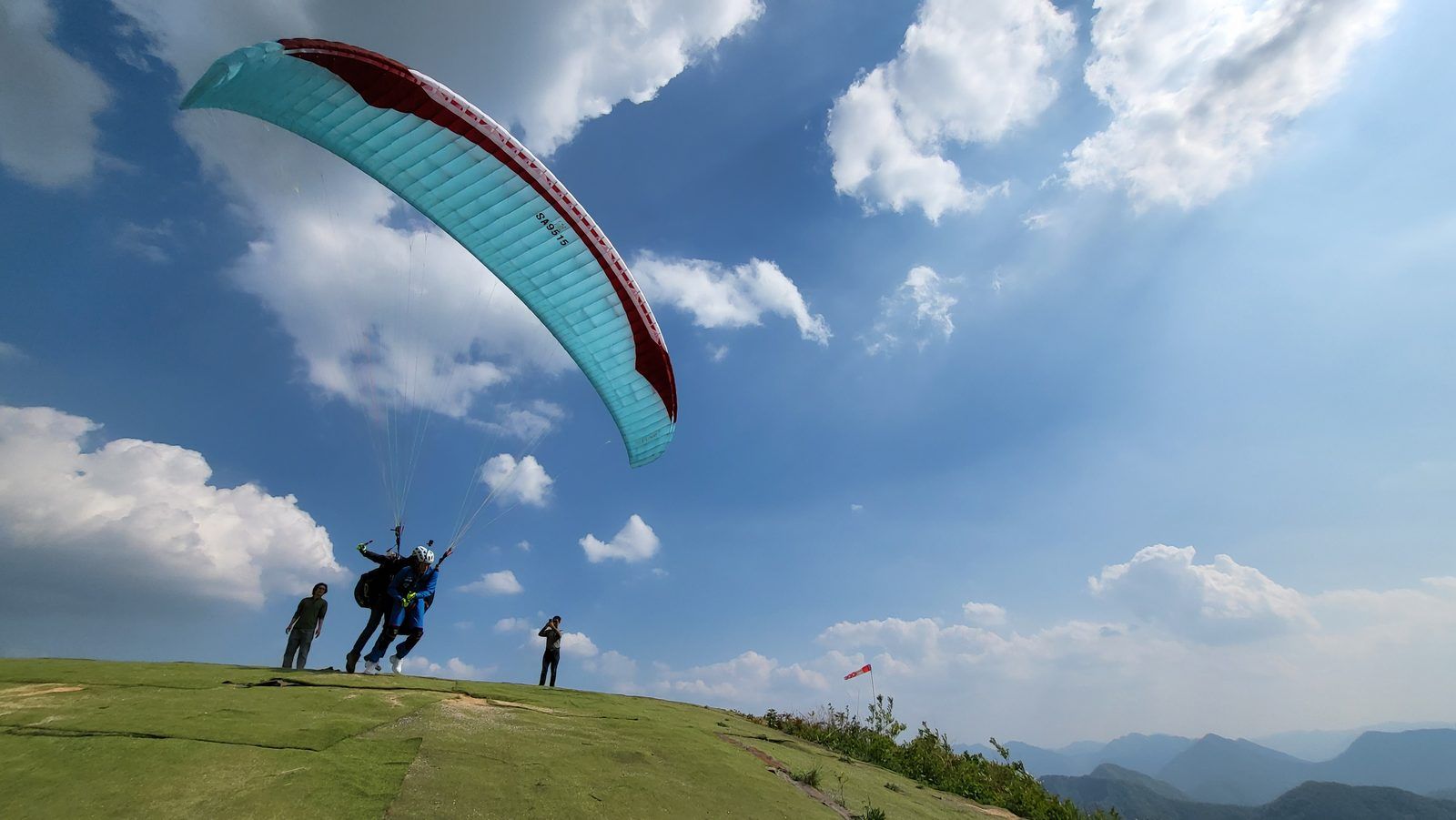 Extreme Paragliding Danyang Valley Korea