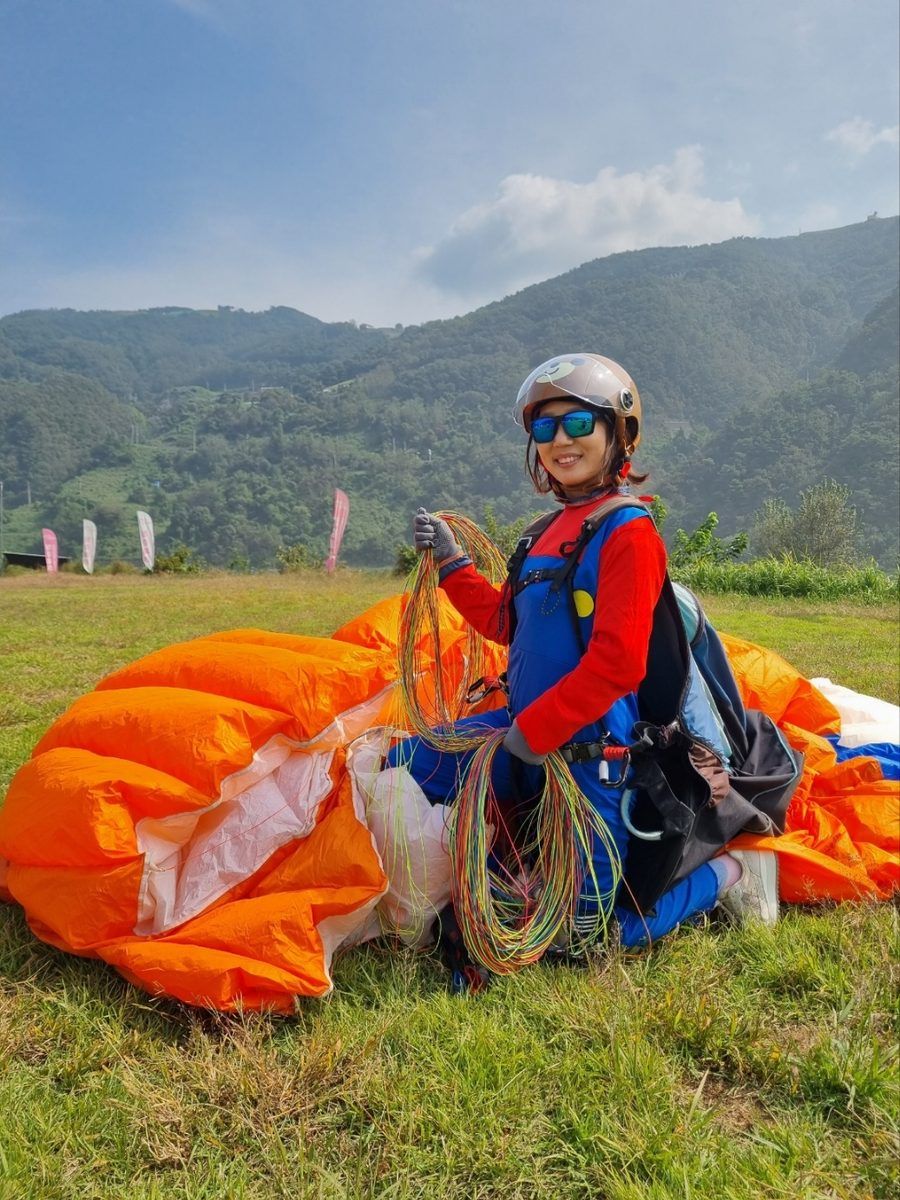 Korea Paragliding Adrenaline Rush