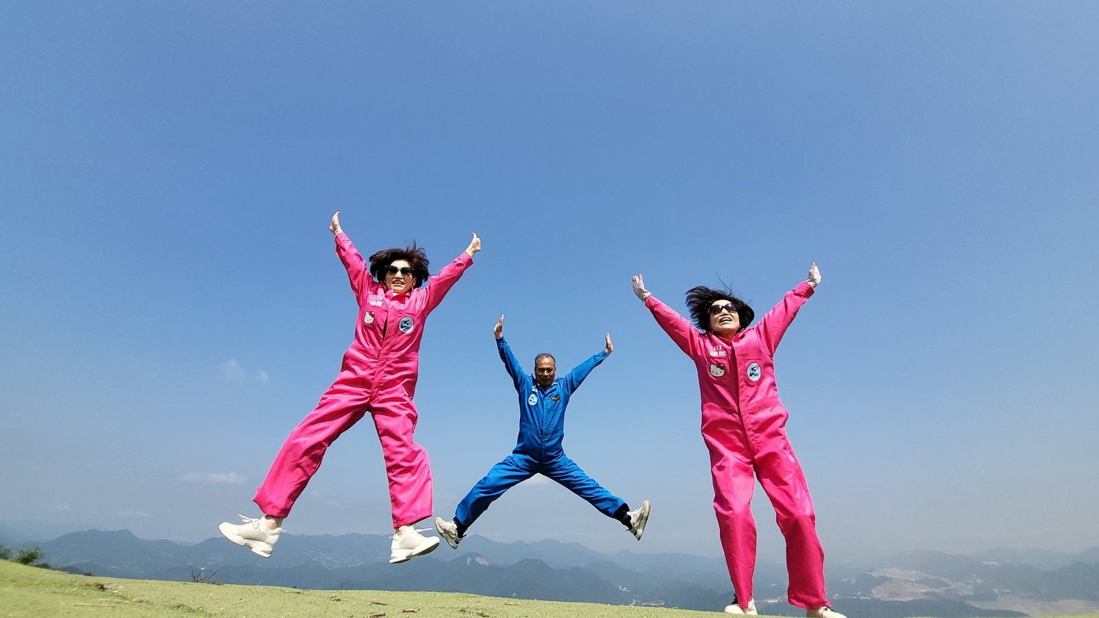 Tandem Paragliding Acrobatic Danyang