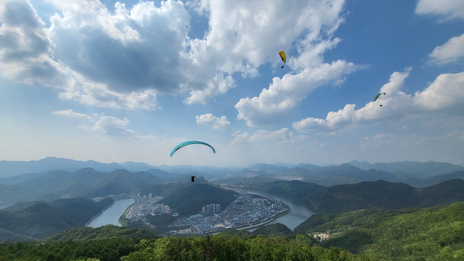 Tandem Paragliding Korea Safe