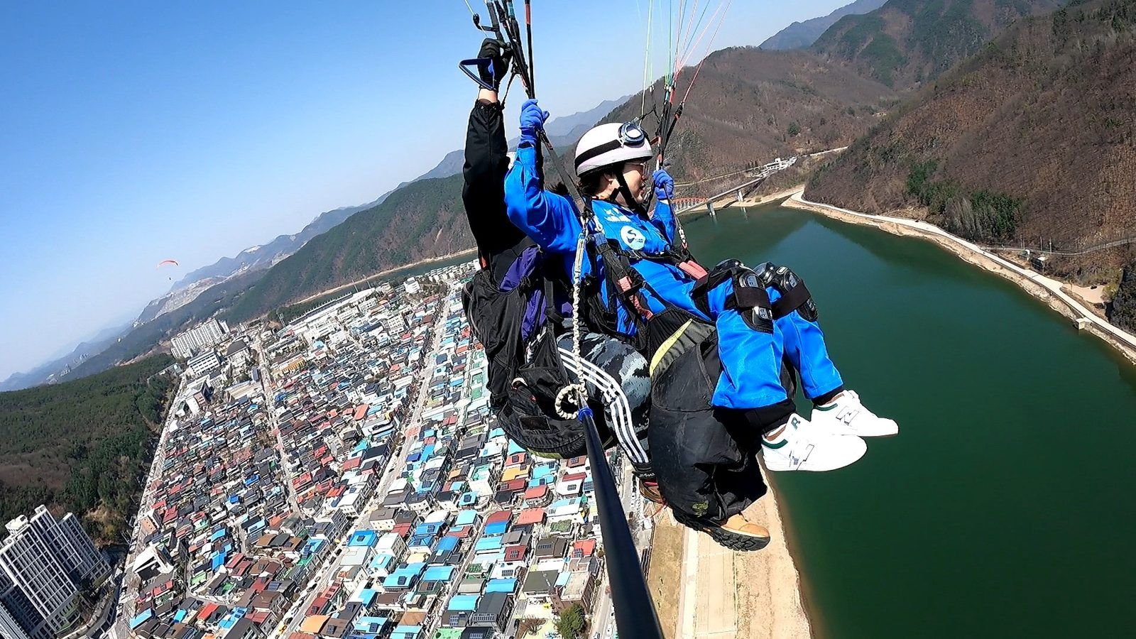 Danyang Paragliding Tandem Flight Korea