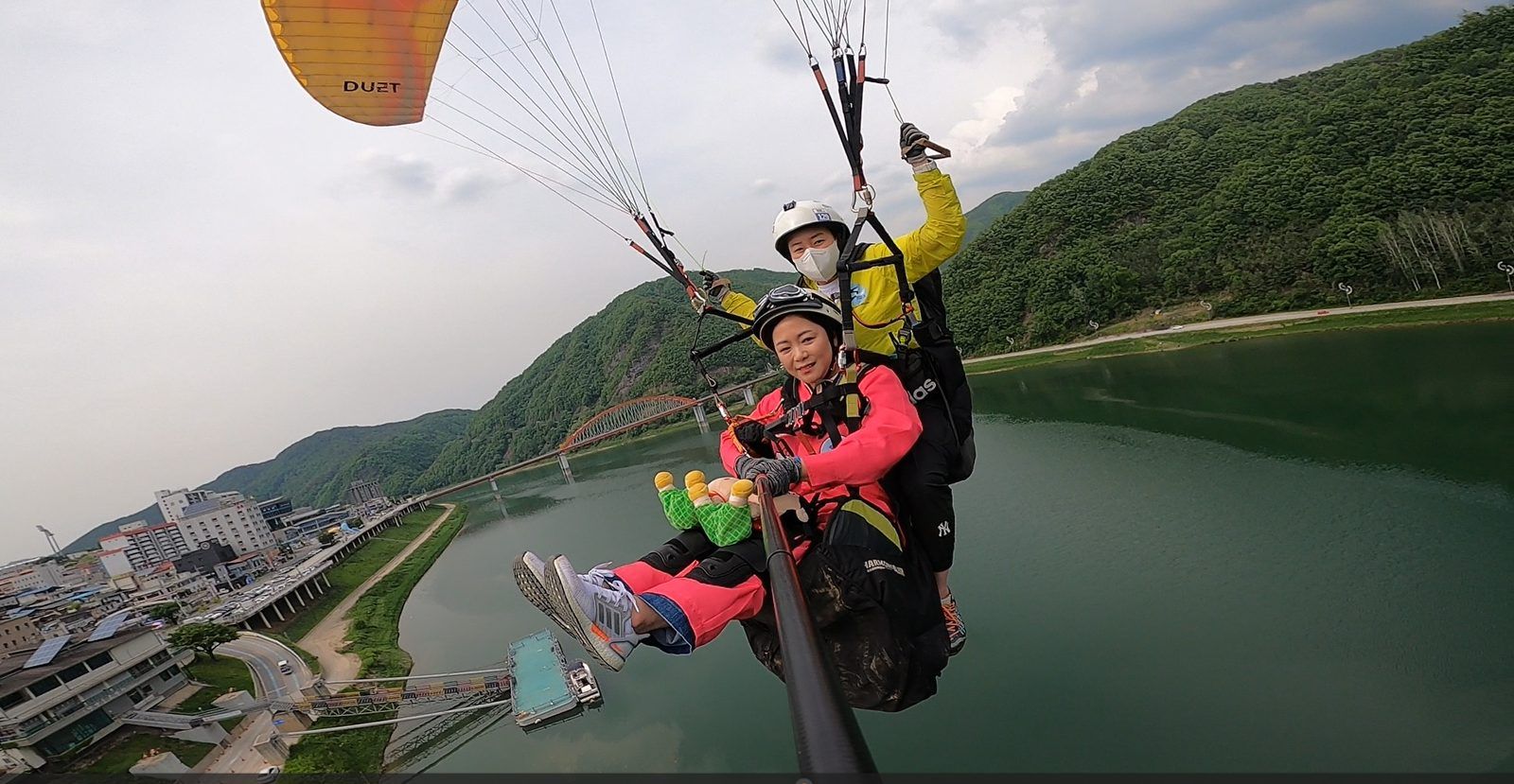 Korea Paragliding Nature Scenery