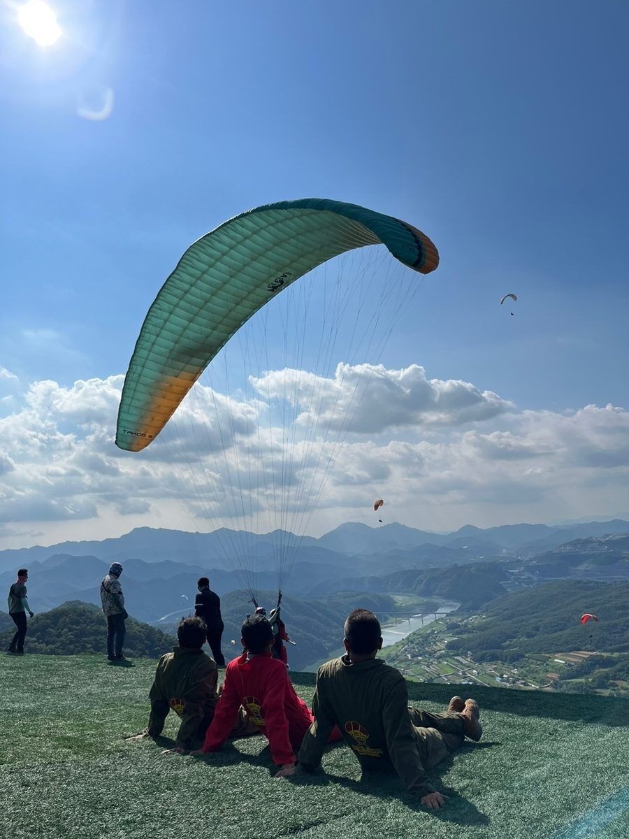 Danyang Paragliding Mountains View
