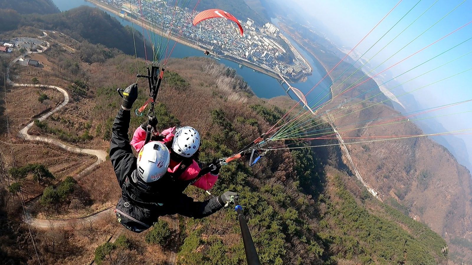 Korea Paragliding Tandem Flight Adventure