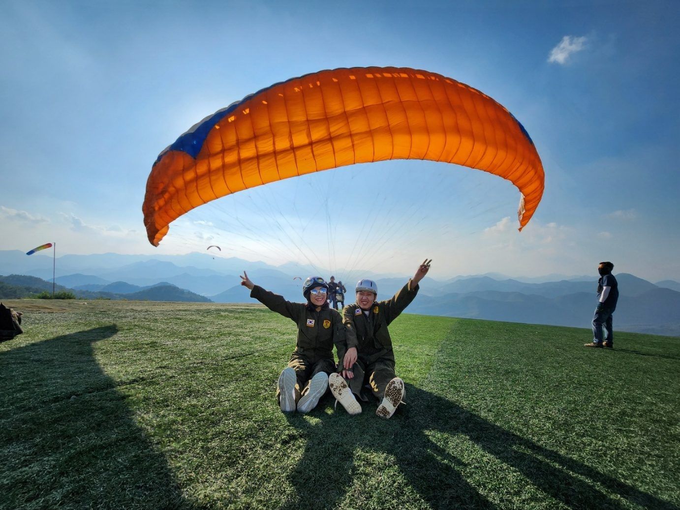 Tandem Paragliding Korea Fun